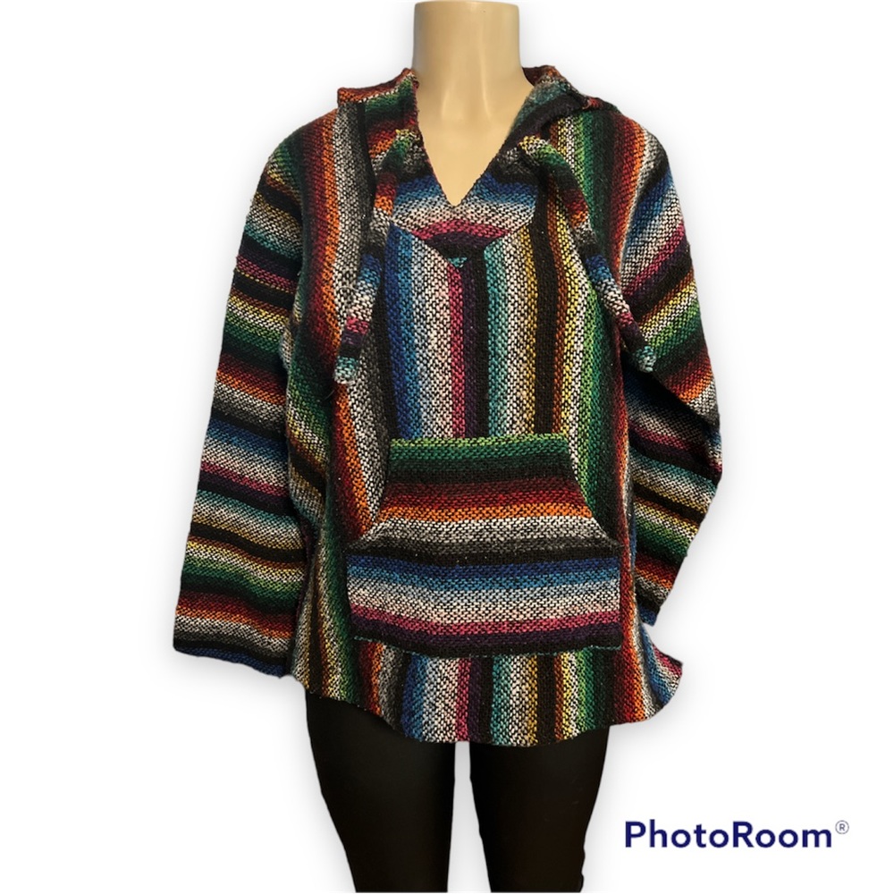 Boho Baja pullover sweater